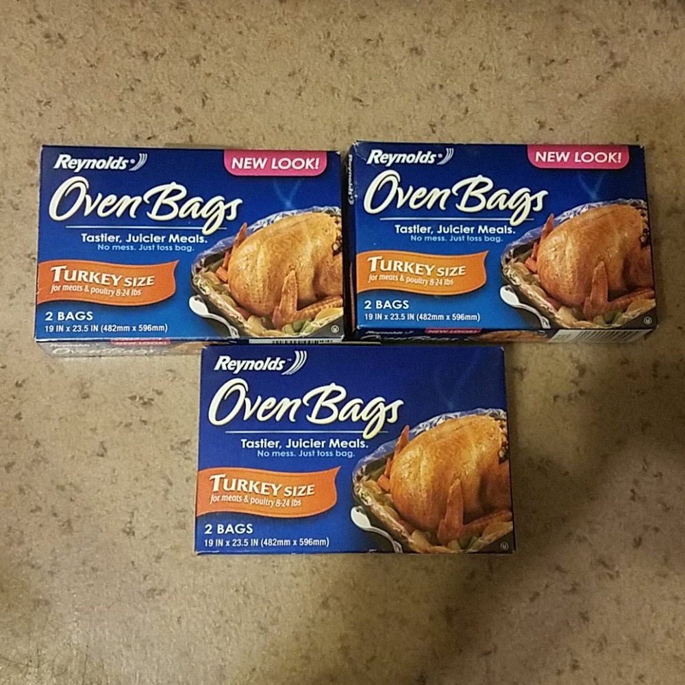 6 New Reynolds Oven Bags